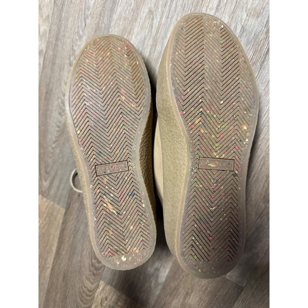 SeaVees Hayward Platform Tan Suede Moccasin Shoes Womens 8 - Picture 6 of 7